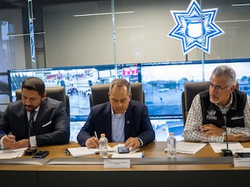 Fortalece el Gobierno de Pepe Chedraui seguridad en la ciudad de Puebla