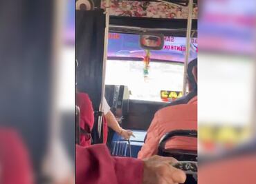 VIDEO. Exhiben a choferes de la ruta Bulevar CU echando carreritas