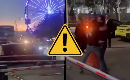 VIDEO Exhiben pelea clandestina afuera del bar "Black" de Angelópolis