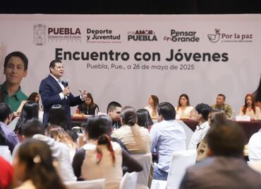 Jóvenes, el motor para la transformación de Puebla: Alejandro Armenta
