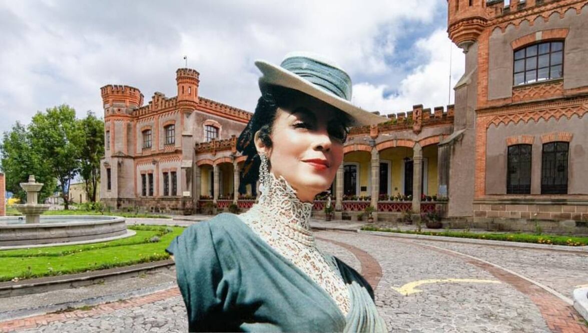 En la Hacienda Soltepec se filmó la película "La Escondida" protagonizada por María Félix | Foto:  Tesoros de México/ redes sociales