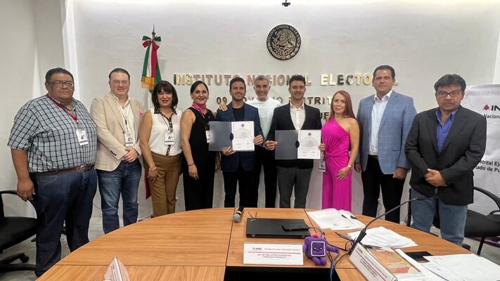 Tony Gali recibe constancia de mayoría como diputado federal de Puebla