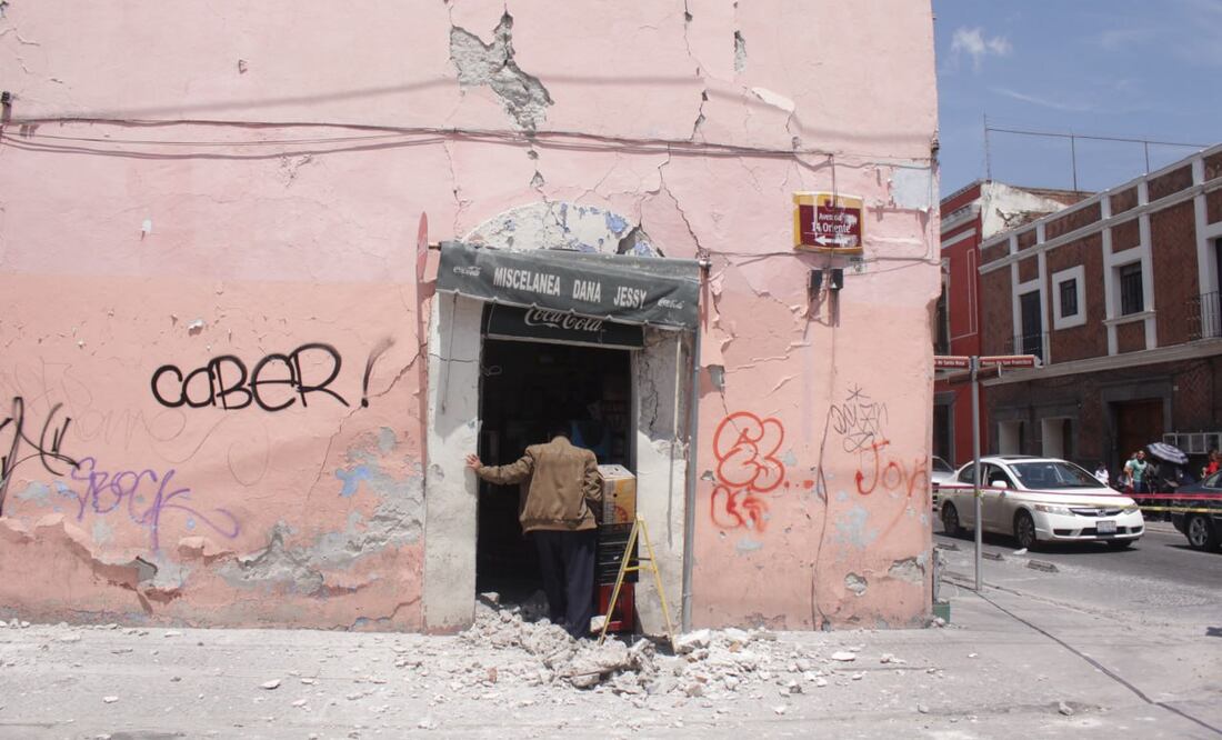Los terremotos no se pueden prevenir, sin embargo, se pueden tomar precauciones | Foto: Agencia Es Imagen para El Universal Puebla