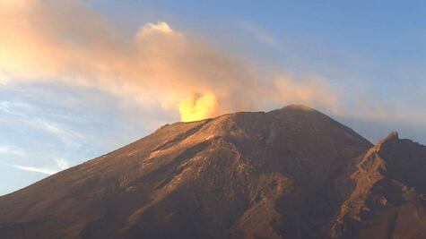 ¿Cómo amaneció el Popocatépetl? 6 de abril 2021