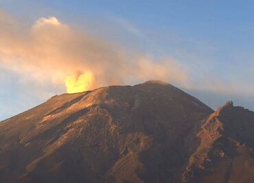 ¿Cómo amaneció el Popocatépetl? 6 de abril 2021