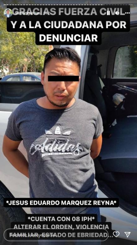 Exhiben a sujeto agrediendo a mujer dentro de un auto en NL; ya fue detenido 