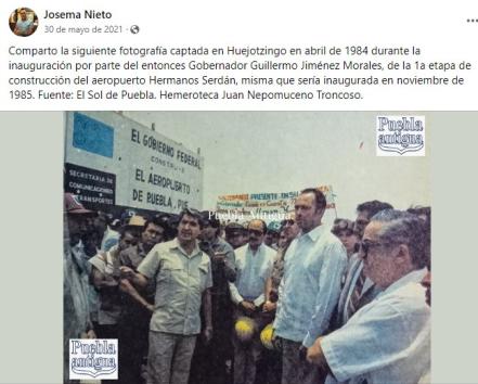 Así lucía el Aeropuerto Internacional de Puebla días antes de su inauguración