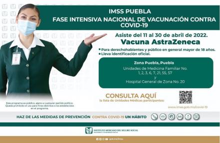Vacunas contra Covid-19 en el IMSS. Checa en qué clínicas