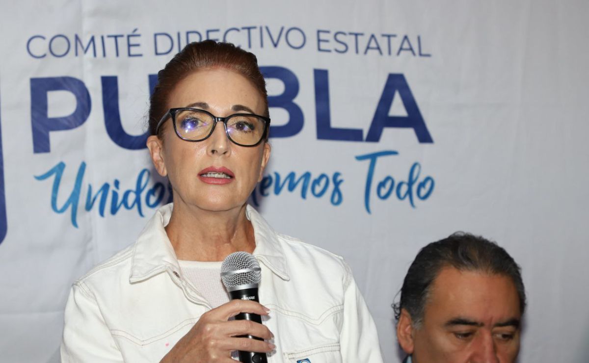 La dirigente estatal del PAN, Augusta Díaz de Rivera, publicó un mensaje en Twitter. | Foto: Agencia Es Imagen para El Universal Puebla