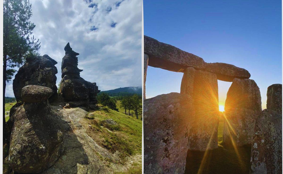 Las rocas del Valle de Piedras encimadas tienen un origen volcánico y datan de hace aproximadamente 1.3 millones de años. / Fotos redes sociales