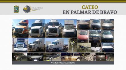 Esto fue lo que encontraron las autoridades en los cateos de Palmar de Bravo