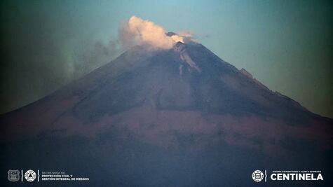 ¿Cómo amaneció el Popocatépetl? 7 de abril 2021