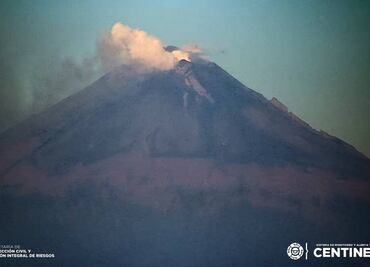 ¿Cómo amaneció el Popocatépetl? 7 de abril 2021