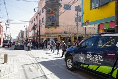 Ayuntamiento de Puebla realiza operativo en la zona de mariscos del Centro Histórico