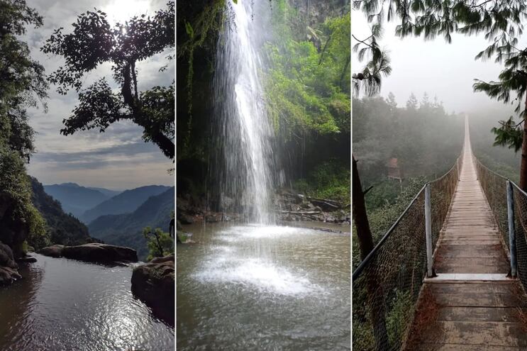 Este lugar de Puebla tiene clima fresco y cascadas rodeadas de neblina