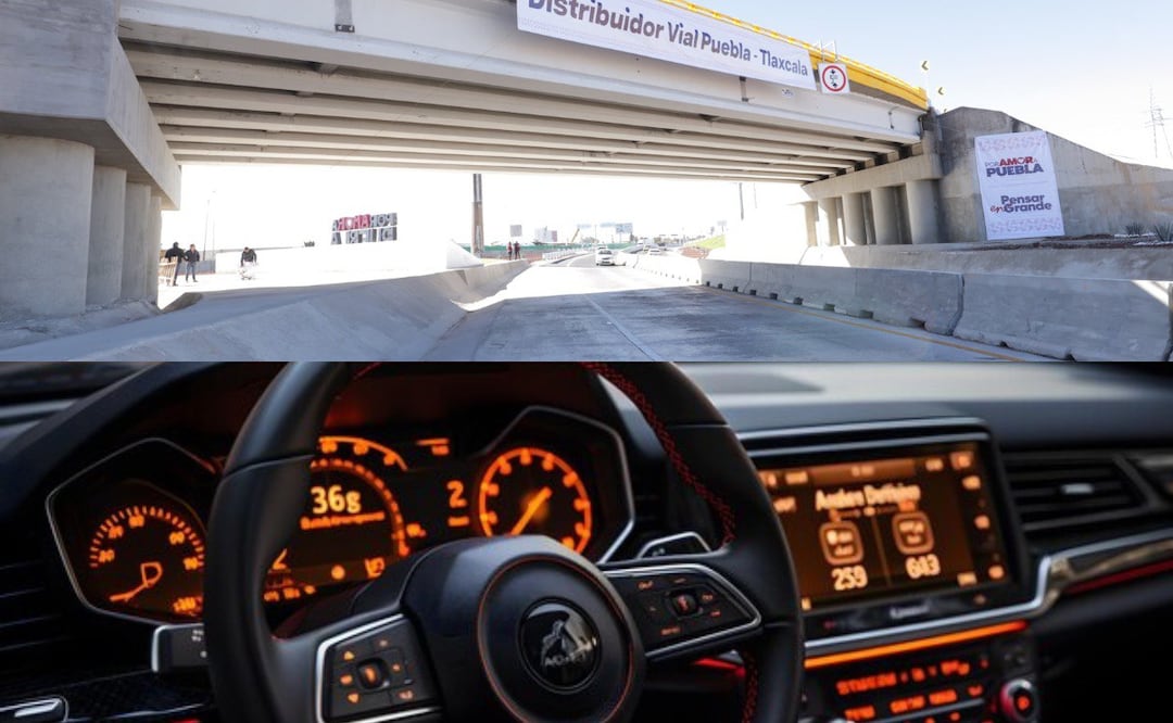 Hay una velocidad máxima permitida en el Distribuidor Vial Puebla-Tlaxcala | Foto: Gobierno del Estado/Freepik