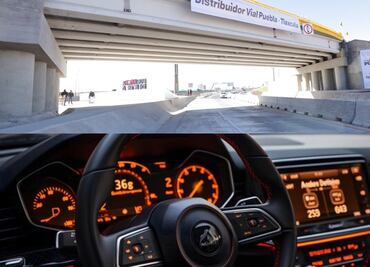 ¿Cuál es la velocidad máxima en el nuevo Distribuidor Vial Puebla-Tlaxcala?