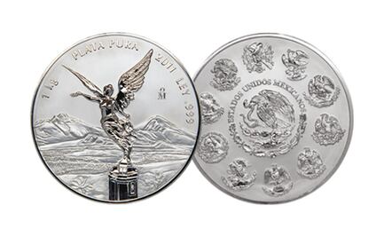 Dónde comprar onzas de plata de Banxico