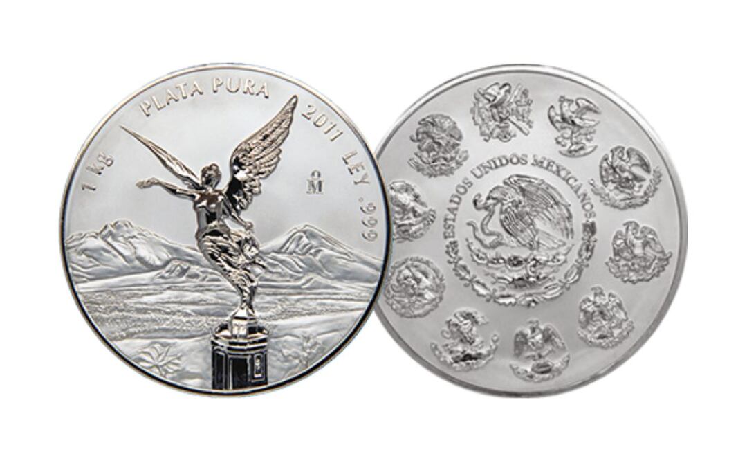 Las onzas de plata se pueden comprar en distintos sitios | Foto: Banxico