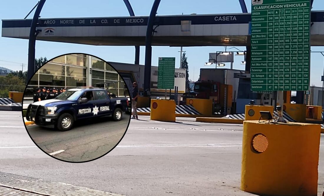 Un tráiler fue perseguido tras pasar la caseta de Texmelucan | Foto: EsImagen / Gobierno de México