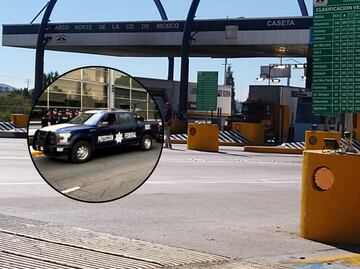 VIDEO Trailero se pasó la caseta sin pagar y fue alcanzado en la autopista México-Puebla