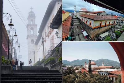 El Pueblo Mágico de Puebla perfecto para disfrutar la lluvia entre casas blancas y tejas rojas