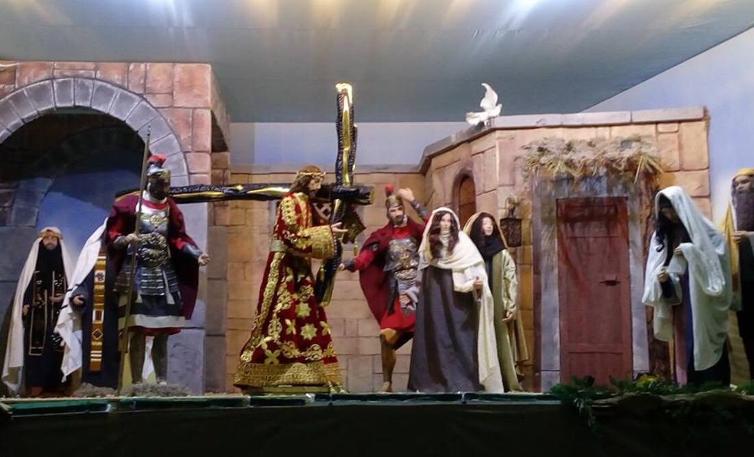 En Huejotzingo, los albañiles cobran hasta 70 mil pesos por hacer estos altares | Facebook Altares Huejotzingo