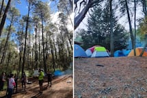 Dónde acampar muy cerca de en Puebla de forma segura