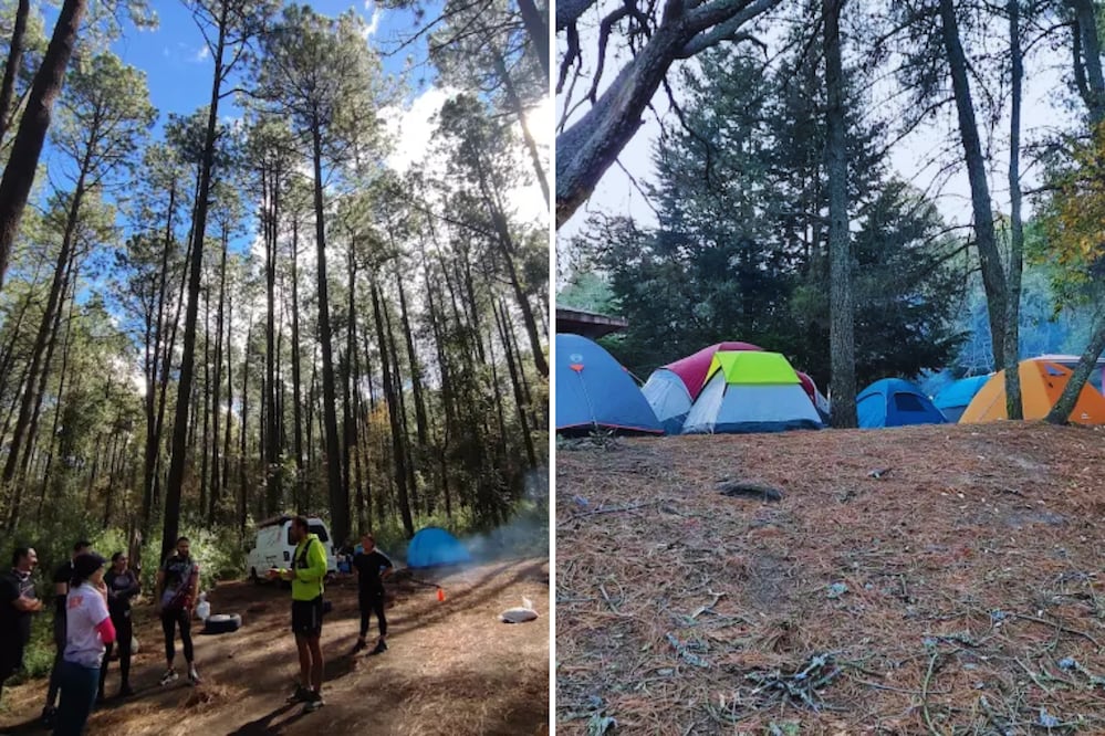 Foto: Acampar en un lugar seguro cerca de Puebla es posible | Google Maps
