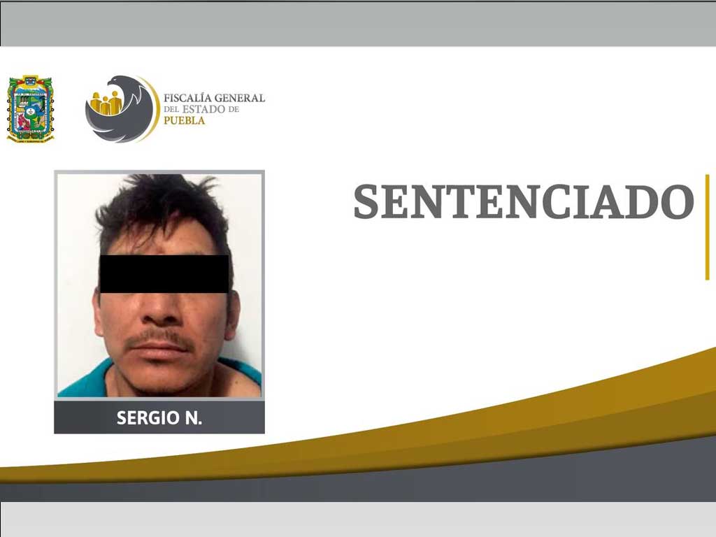 Dan 42 años de cárcel a sujeto por violación y feminicidio en Texmelucan