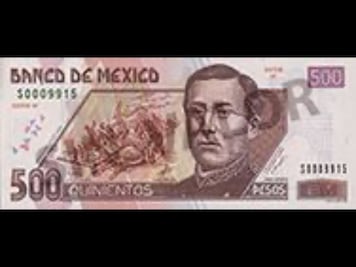 Billete de $500 con Ignacio Zaragoza y la Catedral de Puebla se vende en 3 mil