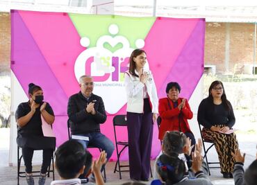 Se compromete MariElise Budib con la alimentación de niñas y niños de la capital