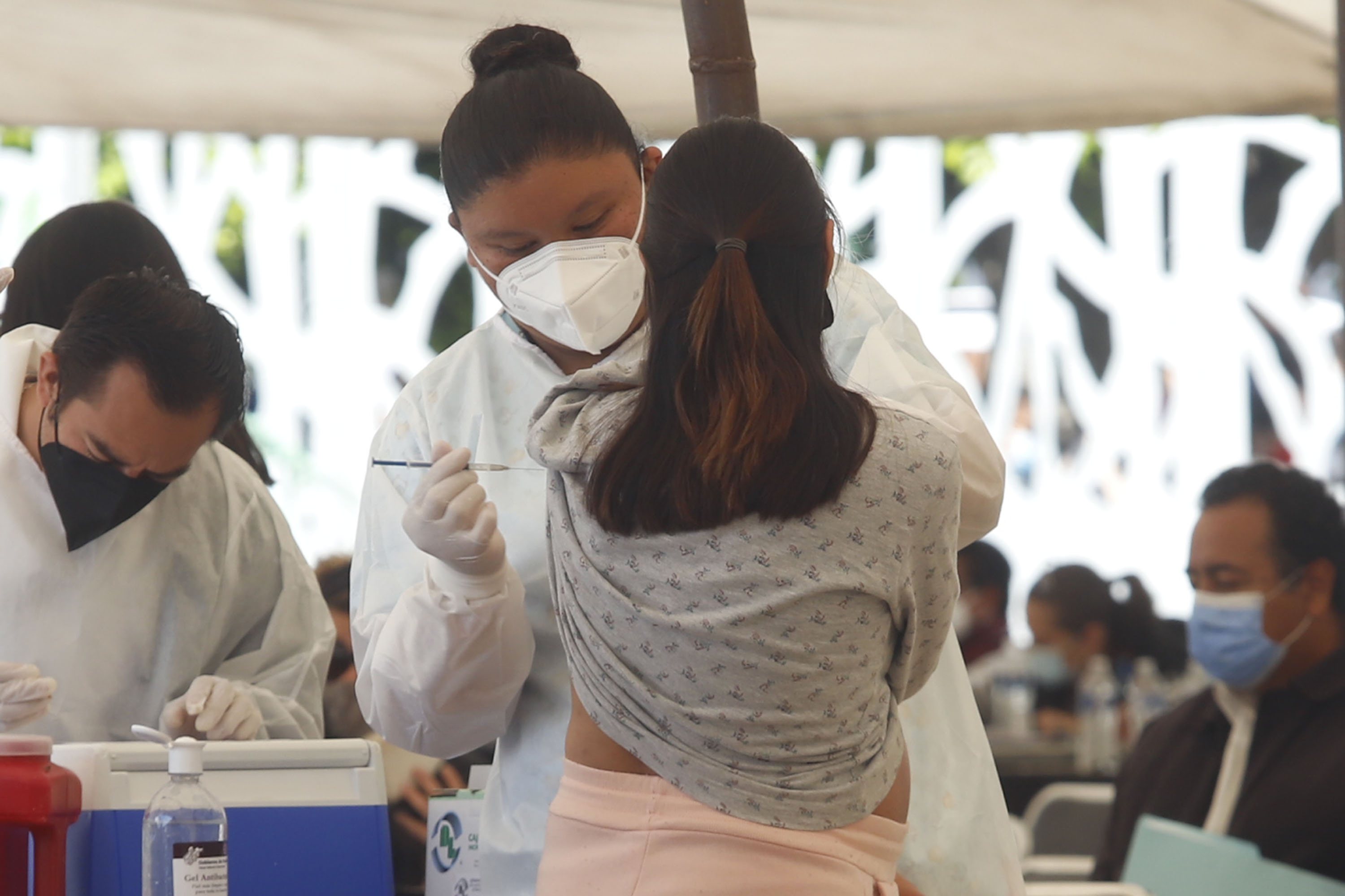 Vacuna para embarazadas en Puebla. Mujeres deben presentar comprobante médico