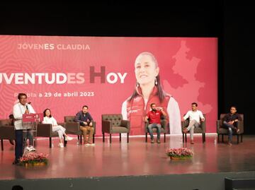 Secretario de Gobernación de Puebla encabeza evento de juventudes por Claudia Sheinbaum