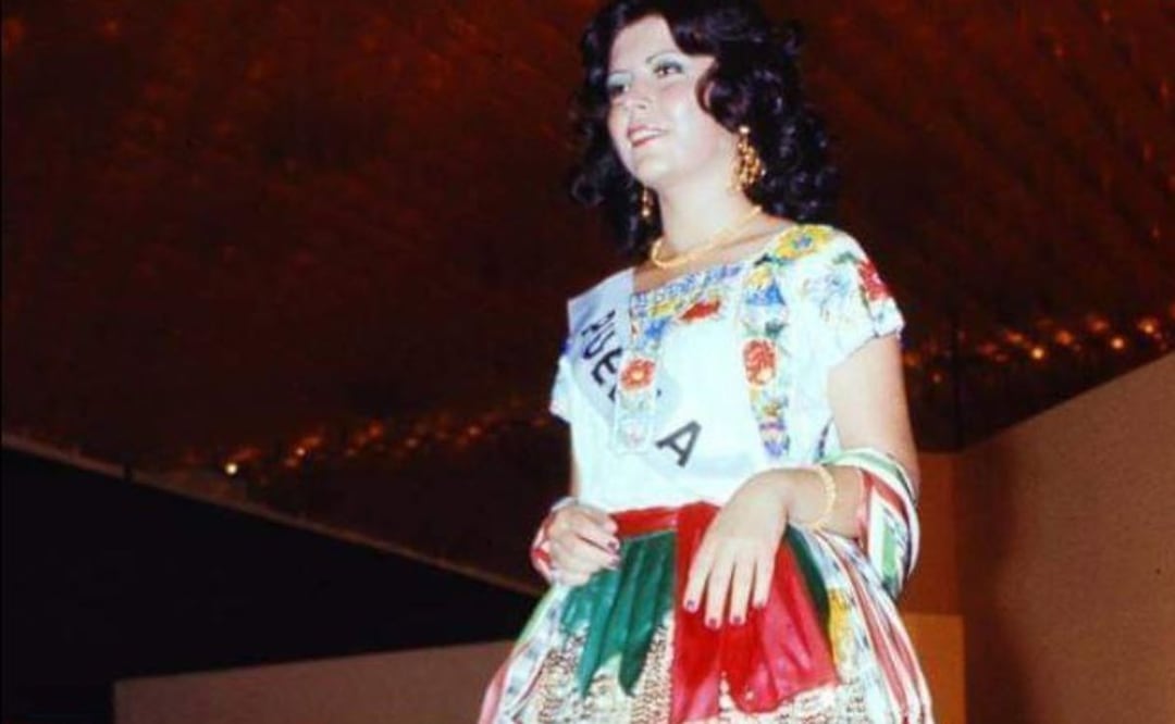 Ella es Adelaida Marín Lagunas, señorita Puebla 1974 | Foto: Facebook Universo de Bellezas