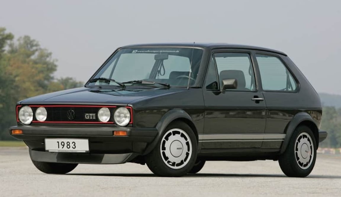 Golf GTI 1983, un auto de culto / Foto: Volkswagen México