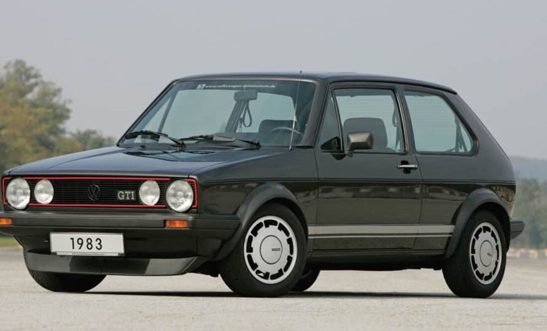 Golf GTI 1983, un auto de culto / Foto: Volkswagen México