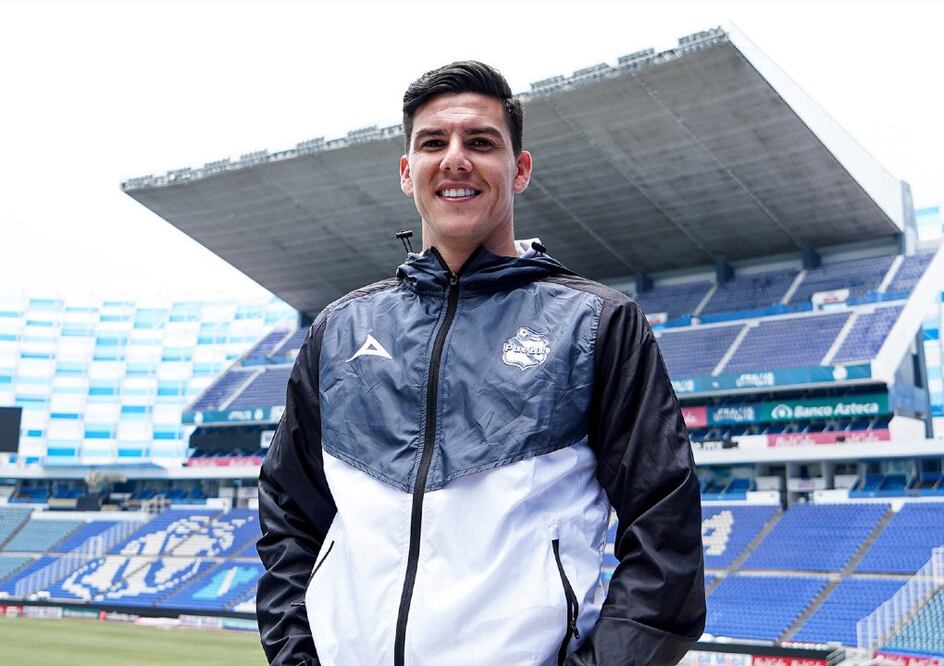 Luis García, nuevo refuerzo del Puebla / Foto: facebook.com/ClubPueblaOficial