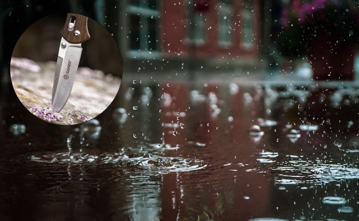 ¿Por qué se entierran cuchillos para evitar que llueva?