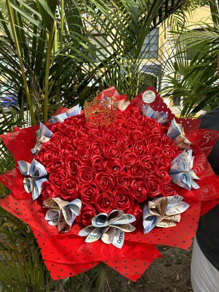 Ramos buchones, un muy extravagante regalo para San Valentín