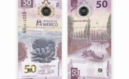 ¿Qué serie del billete del ajolote vale más?