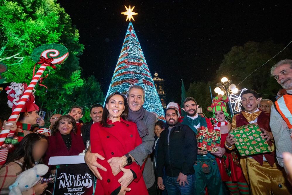 El Presidente Municipal afirmó que este es el inicio de las festividades que estarán llenas de unión familiar y esperanza en Puebla