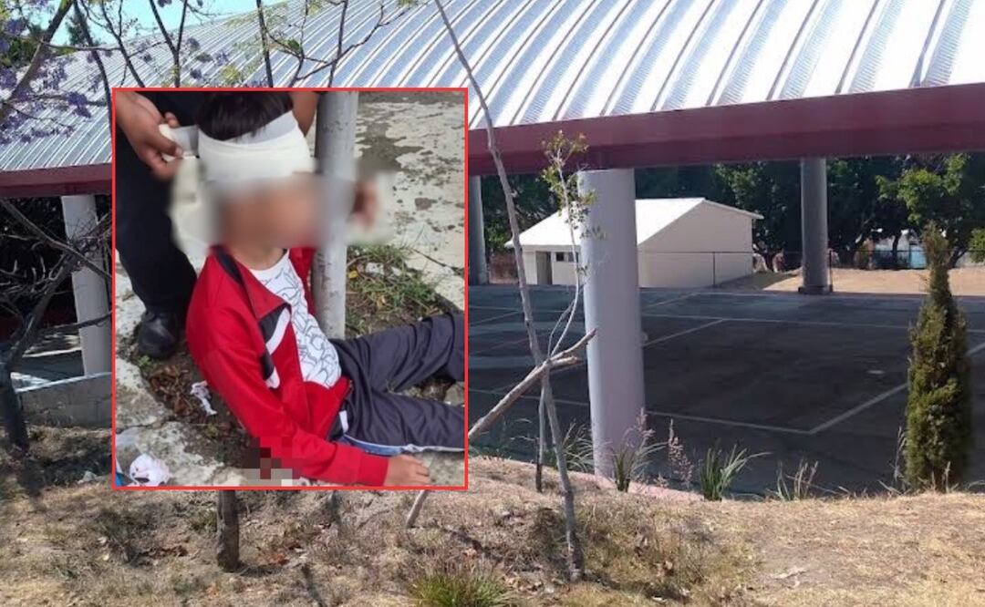 Un menor fue golpeado por una persona externa a una escuela en Atlixco | Foto: Google Maps/Odilón Larios Noticias
