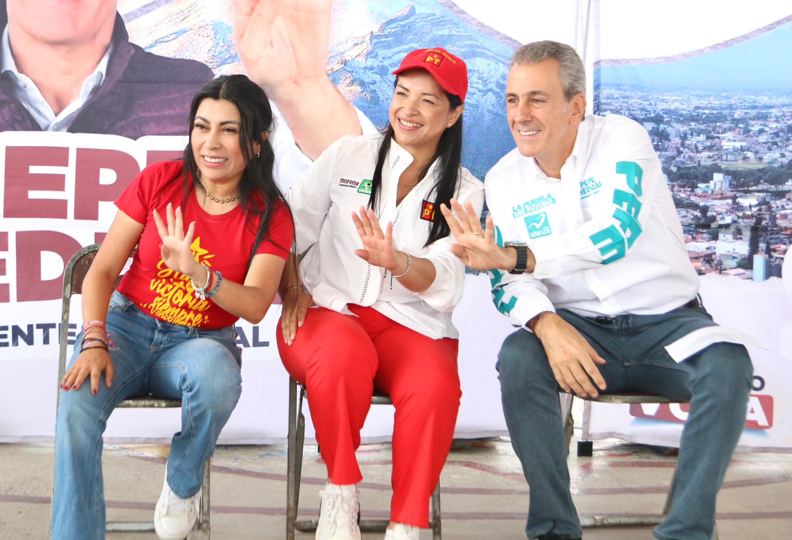 Liz Sánchez trabajará con Claudia Sheinbaum para aumentar programas sociales en Puebla