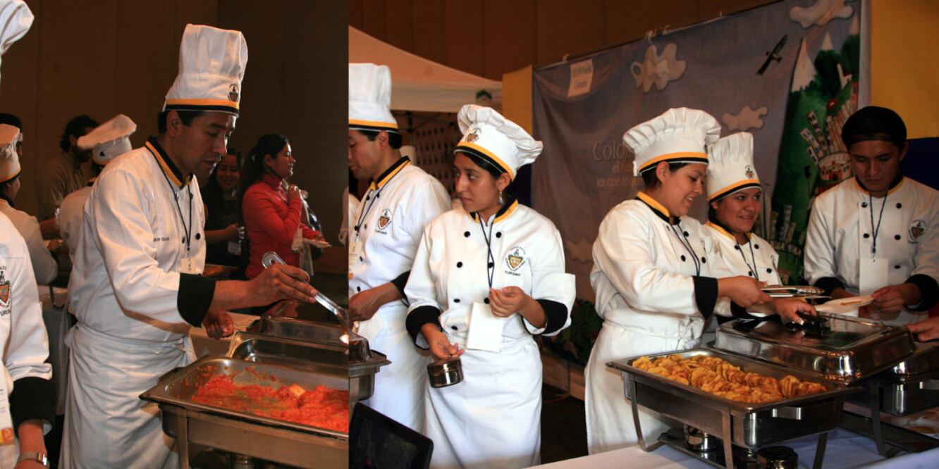 Ayudantes de cocina / Foto EsImagen