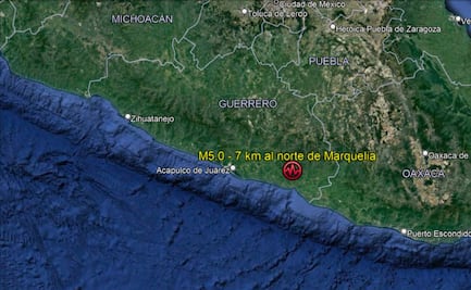 Temblor hoy en Puebla de 4.7 grados