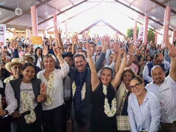 Nacho Mier pide en Xiutetelco apoyar el movimiento de la 4T