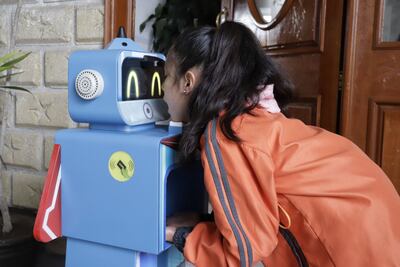 Benebot, el robot que detecta Covid en alumnos de Puebla