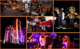 Inauguran Catrineras Chautla 2026: visita el castillo iluminado, ofrendas y trajineras