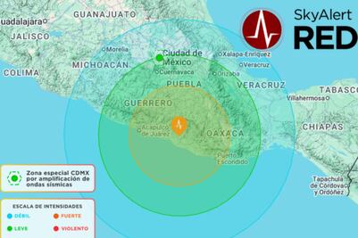 Temblor hoy de 5.2 con epicentro en Guerrero se percibe en Puebla
